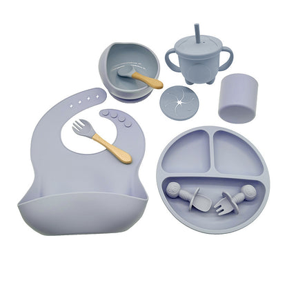 Luna Silicone Feeding Set for Calm, Mess-Free Mealtimes