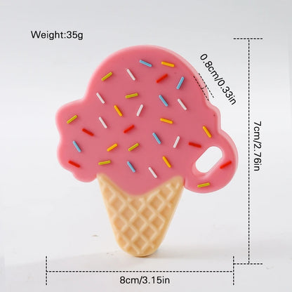 Luna Ice Cream Silicone Teether