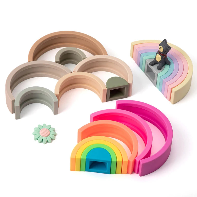Luna Silicone Rainbow Stacker