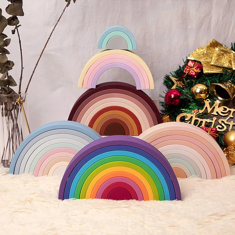 Luna Silicone Rainbow Stacker