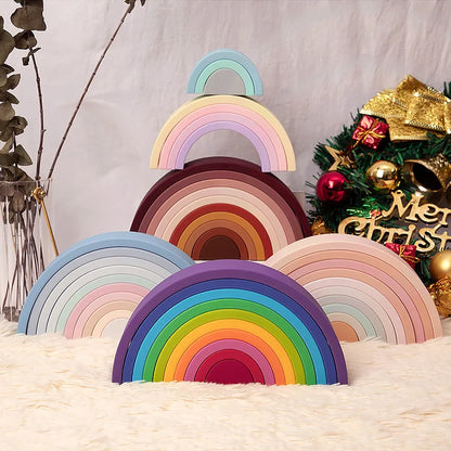 Luna Silicone Rainbow Stacker
