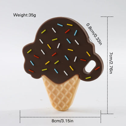 Luna Ice Cream Silicone Teether
