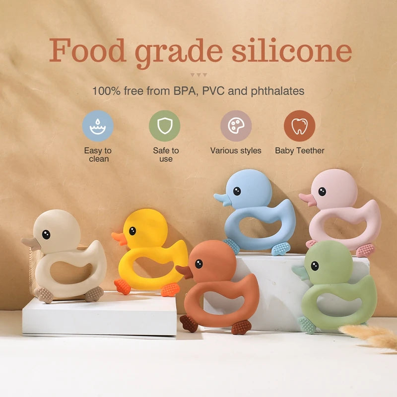 Luna Silicone Duck Teether