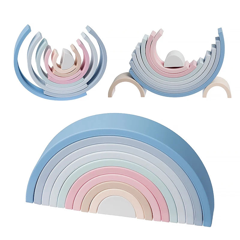 Luna Silicone Rainbow Stacker
