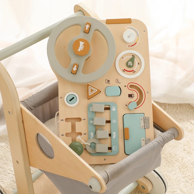 Luna Steering Wheel Sensory Busy Board