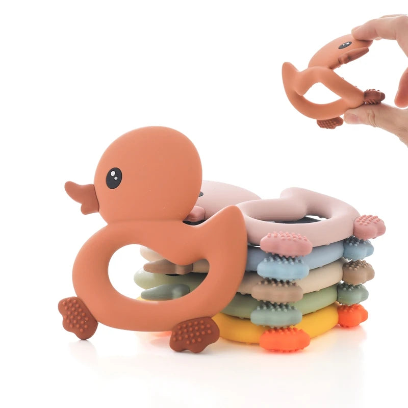 Luna Silicone Duck Teether