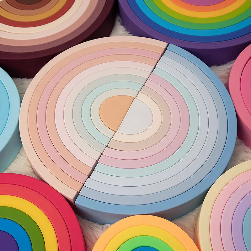Luna Silicone Rainbow Stacker