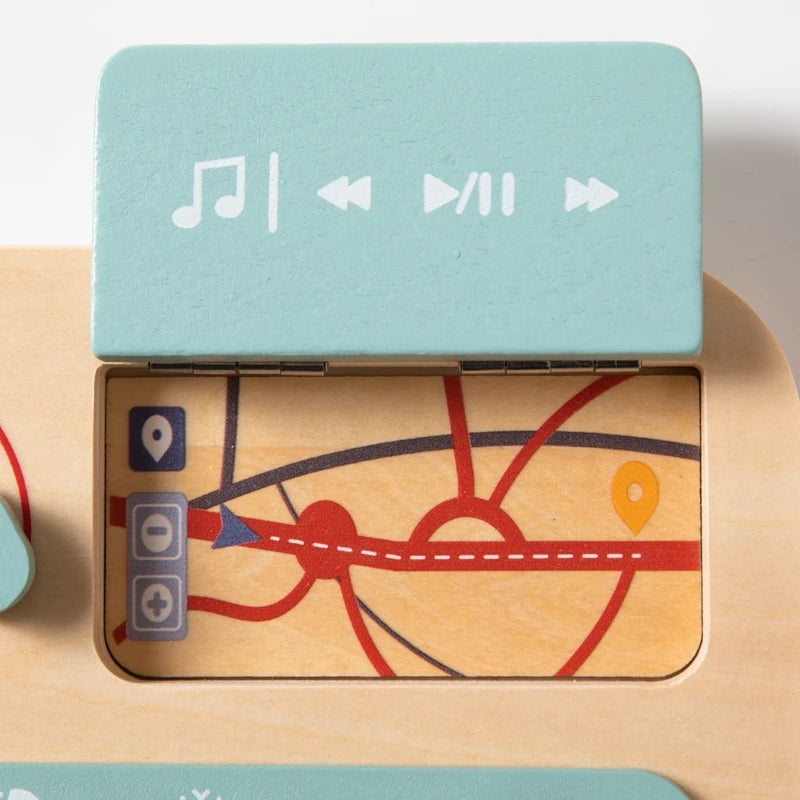 Luna Steering Wheel Sensory Busy Board