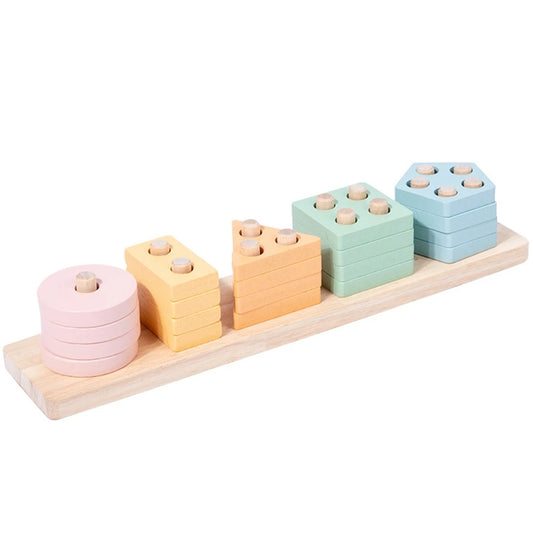 Luna Geometric Shape Sorting Puzzle