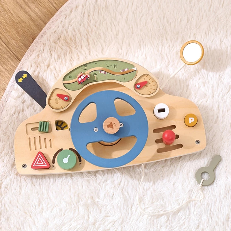 Luna Steering Wheel Simulation Busy Board
