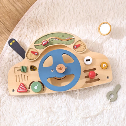 Luna Steering Wheel Simulation Busy Board