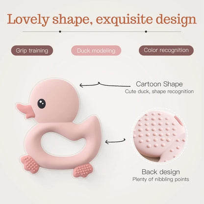 Luna Silicone Duck Teether