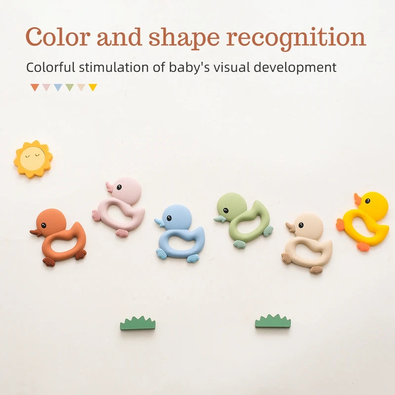 Luna Silicone Duck Teether
