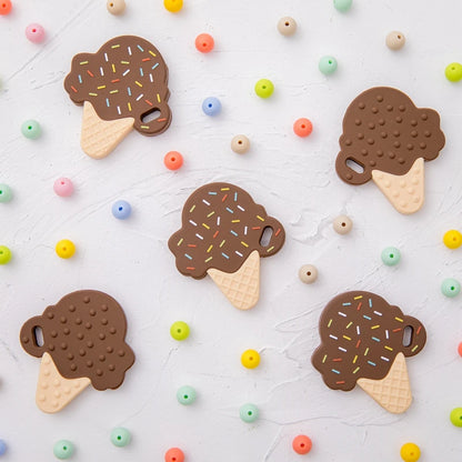 Luna Ice Cream Silicone Teether